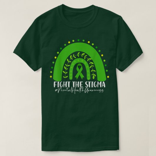 Bekämpfung von Stigma Psychische Gesundheit T-Shirt (Design vorne)