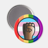 Bekämpfung von Ungerechtigkeit und Gleichheit Magnet (Vorderseite/Rückseite)