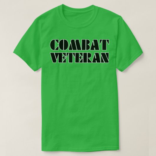 BEKÄMPFUNG VON VETERAN T-Shirt (Design vorne)