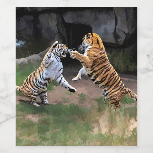 BEKÄMPFUNG WEINETIKETT (Einzelnes Label)