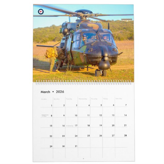 BEKÄMPFUNGSROTOREN INTERNATIONAL KALENDER (Mär 2026)