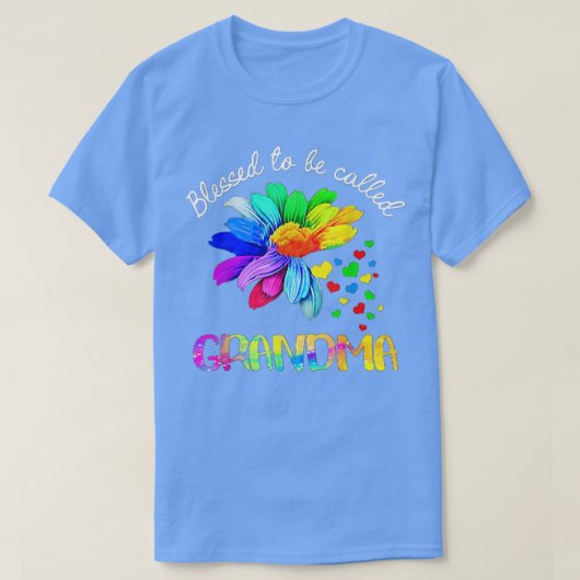 bekannt als Großmutter-Enkel Autismus T-Shirt (Design vorne)