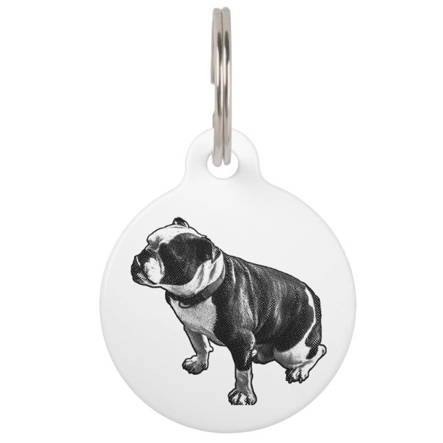 Bekannt für Ruhe Haustiermarke (Vorderseite)