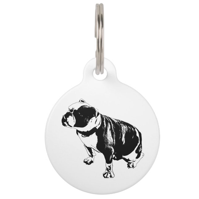 Bekannt während des Wartens Haustiermarke (Vorderseite)