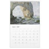 Bekannte Bilder des Impressionisten Kalender (Mär 2027)