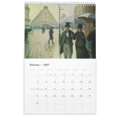 Bekannte Bilder des Impressionisten Kalender (Feb 2027)