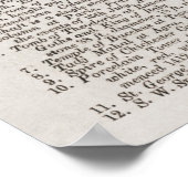 Bekannte Gebäude Poster (Ecke)