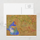 Bekannte Meere Postkarte (Vorne/Hinten)