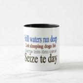 Bekannte Quotes-Redewendungen Tasse (Zentrum)
