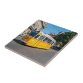 Bekannte Straßenbahn 2 in Budapest, Ungarn Fliese (Seite)