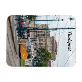 Bekannte Straßenbahn 2 in Budapest, Ungarn Magnet (Horizontal)