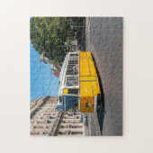 Bekannte Straßenbahn 2 in Budapest, Ungarn Puzzle (Vertikal)