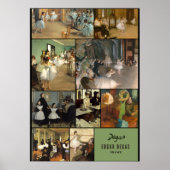 Bekannterer Impressionismus von Edgar Degas Poster (Vorne)
