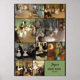 Bekannterer Impressionismus von Edgar Degas Poster