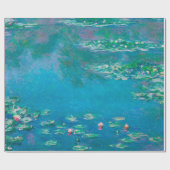 Bekanntes Claude Monet Malpapier Geschenkpapier (Flach)