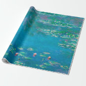 Bekanntes Claude Monet Malpapier Geschenkpapier (Ungerollt)