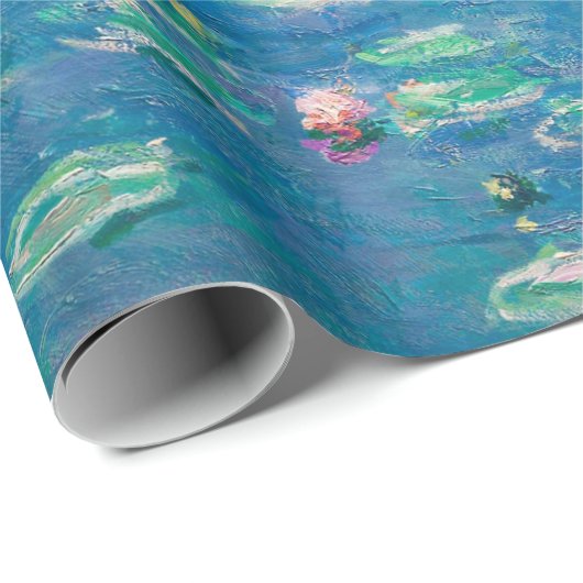 Bekanntes Claude Monet Malpapier Geschenkpapier (Rolleneckpunkt)