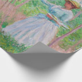 Bekanntes Claude Monet Malpapier Geschenkpapier (Ecke)