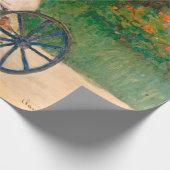 Bekanntes Claude Monet Malpapier Geschenkpapier (Ecke)