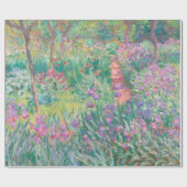 Bekanntes Claude Monet Malpapier Geschenkpapier (Flach)