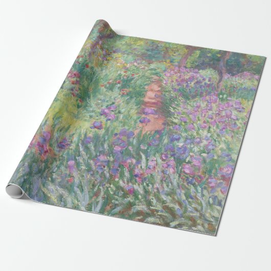 Bekanntes Claude Monet Malpapier Geschenkpapier (Ungerollt)
