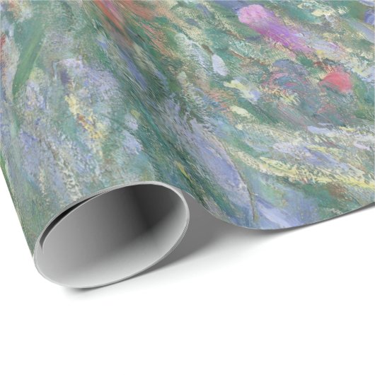 Bekanntes Claude Monet Malpapier Geschenkpapier (Rolleneckpunkt)