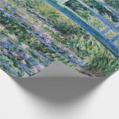 Bekanntes Claude Monet Malpapier Geschenkpapier (Ecke)