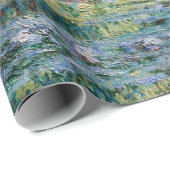 Bekanntes Claude Monet Malpapier Geschenkpapier (Rolleneckpunkt)