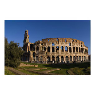 Bekanntes Kolosseum in Rom Italien Sehenswürdigke Fotodruck