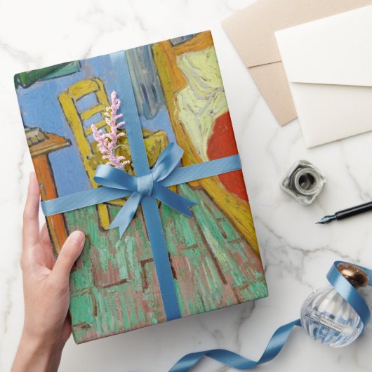 Bekanntes van Gogh Gemälde Wrapping Paper Geschenkpapier (Schenken)