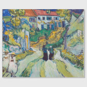 Bekanntes van Gogh Gemälde Wrapping Paper Geschenkpapier (Flach)