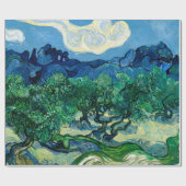 Bekanntes van Gogh Gemälde Wrapping Paper Geschenkpapier (Flach)