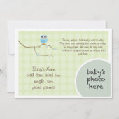 Bekanntgabe der Eule Ankündigung (Vorderseite)