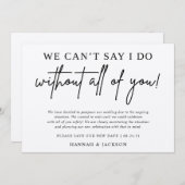 Bekanntgabe der Hochzeitverlängerung Rette Neudatu (Vorne/Hinten)