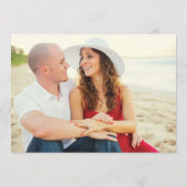 Bekanntgabe der Infografik Save the Date Verlobung (Rückseite)