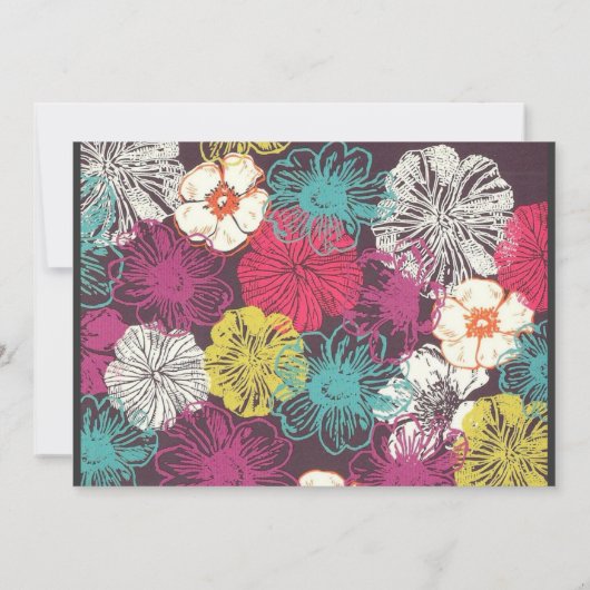 Bekanntgabe der Mit Monogramm Adoption Asiatischer Ankündigung (Rückseite)