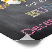 Bekanntgabe der Osterschwangerschaft Poster (Ecke)