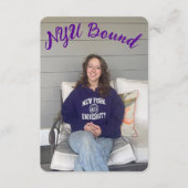 Bekanntgabe der Uni Begleitkarte (Vorderseite)