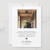 Bekanntgabe des Abschlusses "Wirbles Overlay" Dankeskarte (Rückseite)