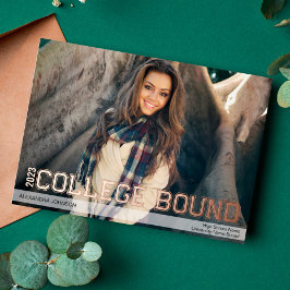 Bekanntgabe des "Foil Uni Bound High School Grad" Folieneinladung