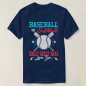 Bekanntgabe des Geschlechts bei Baseball oder Soft T-Shirt (Design vorne)