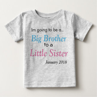 Bekanntgabe des großen Bruders Baby T-shirt