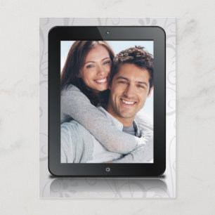 Bekanntgabe des Hochzeitdatums Postkarte