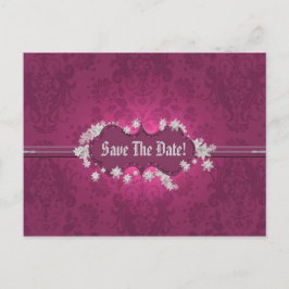 Bekanntgabe des Hochzeitdatums Postkarte