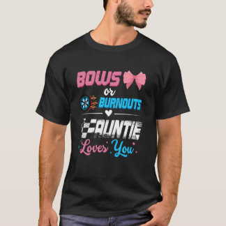 Bekanntgabe des Party von Ausschreibungen oder Bow T-Shirt
