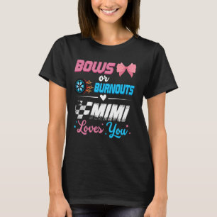 Bekanntgabe des Party von Ausschreibungen oder Bow T-Shirt
