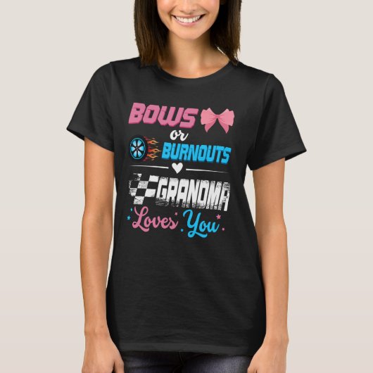 Bekanntgabe des Party von Ausschreibungen oder Bow T-Shirt (Vorderseite)