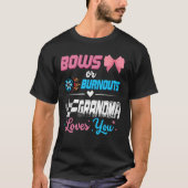 Bekanntgabe des Party von Ausschreibungen oder Bow T-Shirt (Vorderseite)