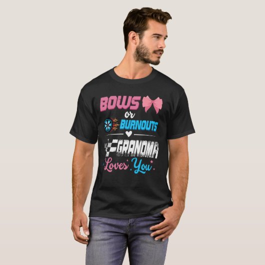 Bekanntgabe des Party von Ausschreibungen oder Bow T-Shirt (Vorne ganz)