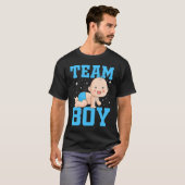 Bekanntgabe des Party von Jungs im Team zur Geschl T-Shirt (Vorne ganz)